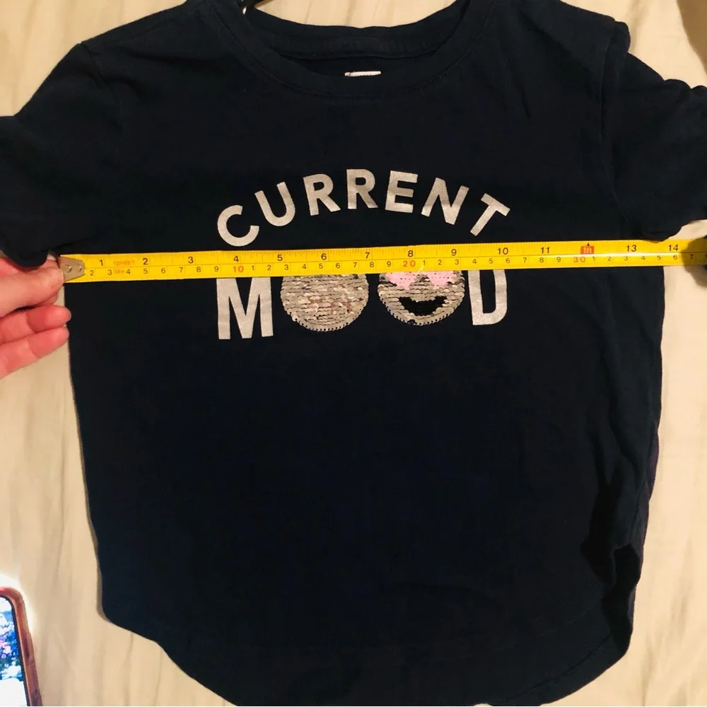 Gap Kids Floppy Sequin Graphic T-shirt XS